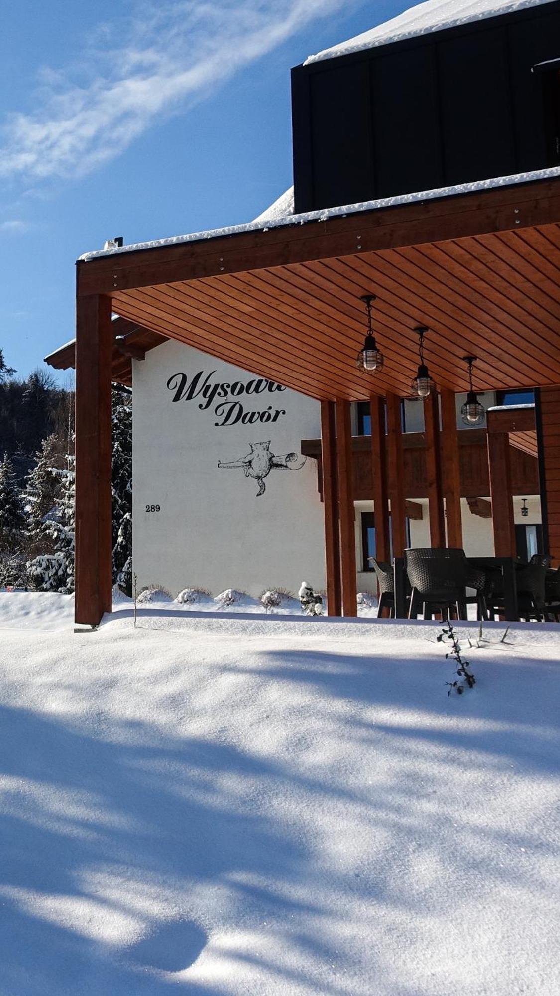 Apartamento Wysowa Dwór Exterior foto