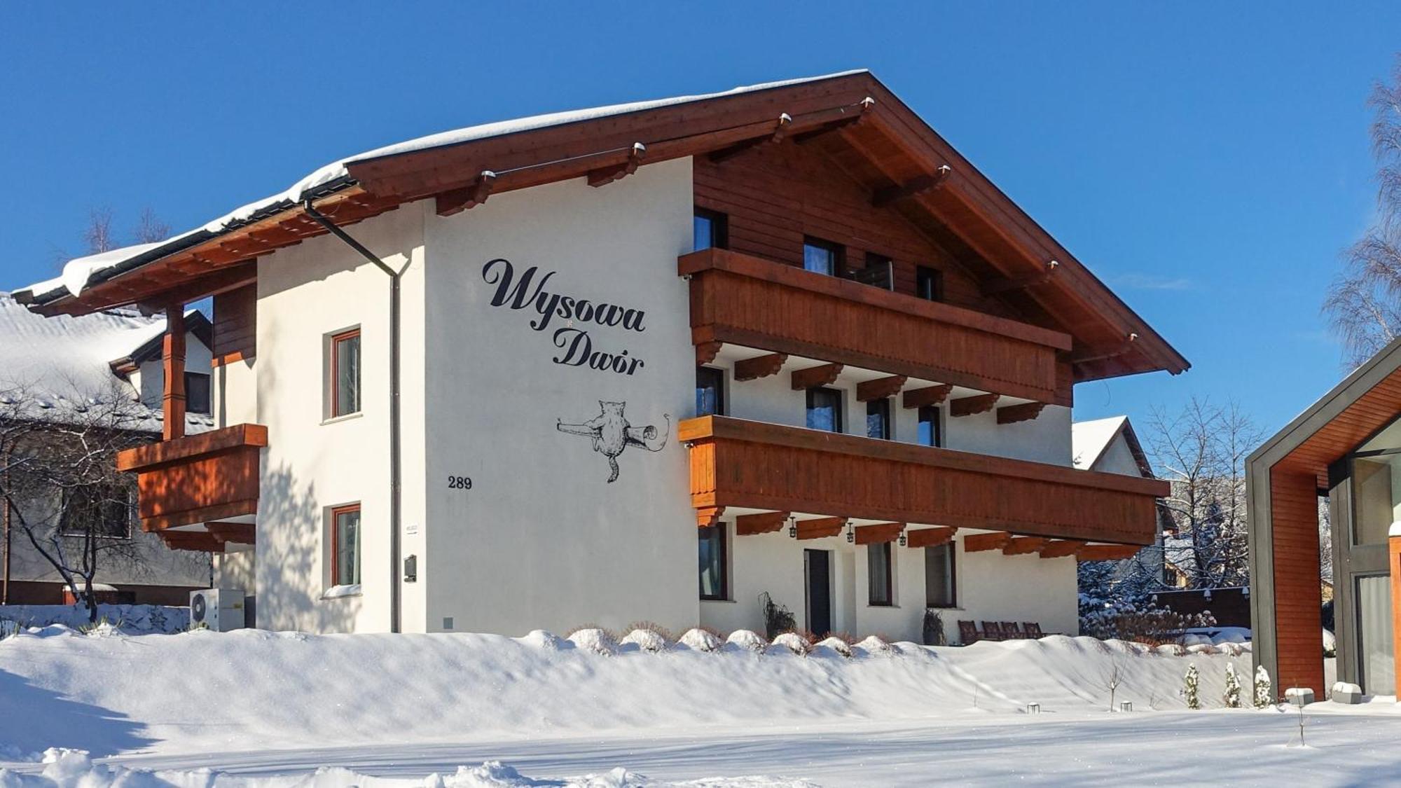 Apartamento Wysowa Dwór Exterior foto